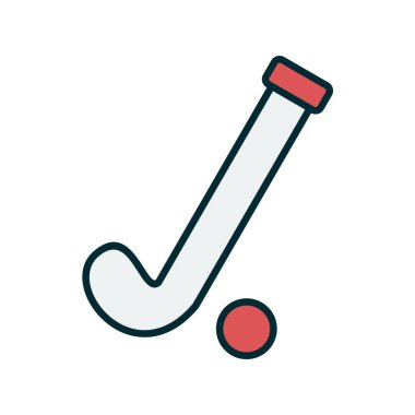 Hokey kutsal kişilerin resmi, vektör çizim