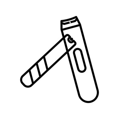 Tırnak makası vektör çizim