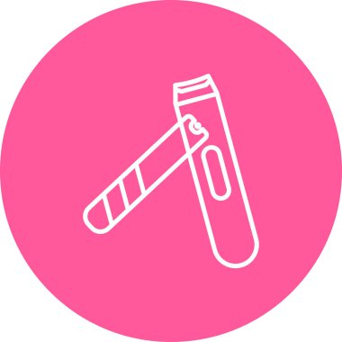 Tırnak makası vektör çizim