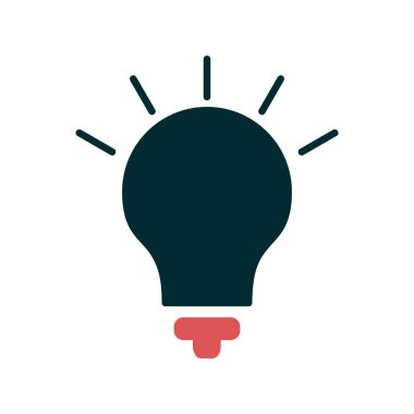 Fikir simgesi vektör illüstrasyonu