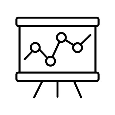Analiz Simgesi Vektör Çizimi