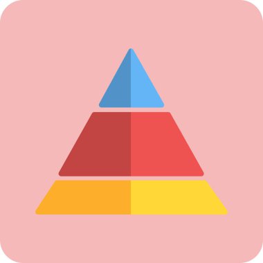 grafik, diyagram simgesi vektör çizimi