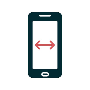 Modern simgenin vektör illüstrasyonu