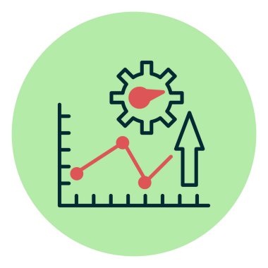 Üretkenliğin vektör illüstrasyonu 