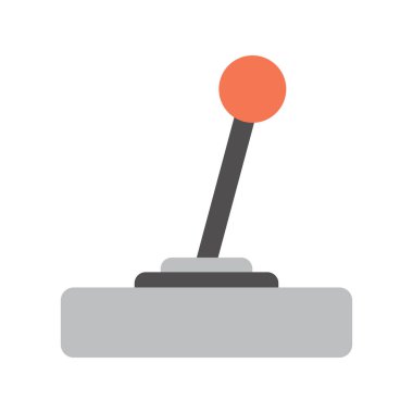 Joy Stick. Web simgesi basit tasarım