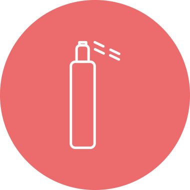 Temizlik spreyinin vektör illüstrasyonu