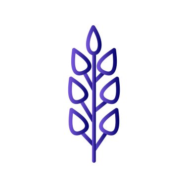 buğday simgesinin vektör illüstrasyonu