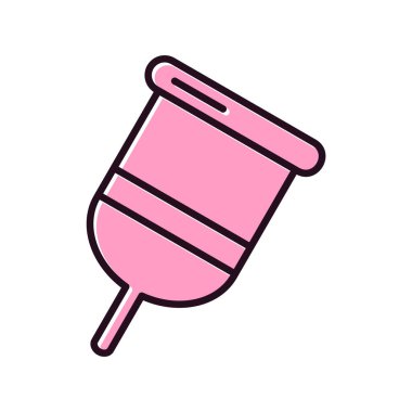 Adet Kupası ikonu vektör illüstrasyonu