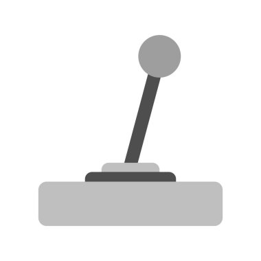 Joy Stick. Web simgesi basit tasarım