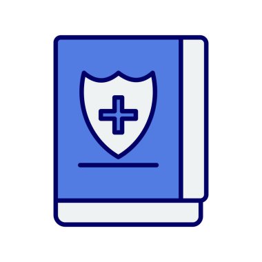 Kitap. Web simgesi basit tasarım