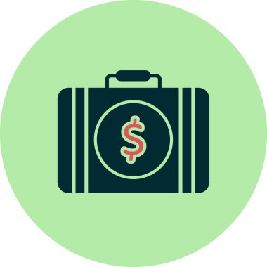 Evrak Dosyası ikon vektör illüstrasyonu