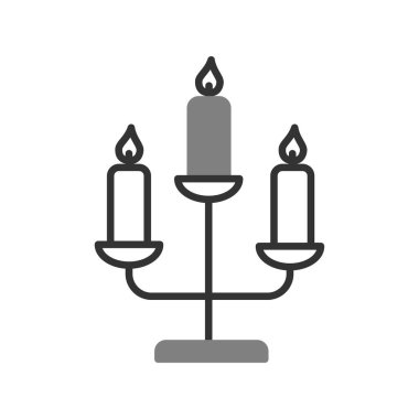 simge vektör çizim mumlar