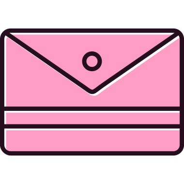 zarf simgesi vektör illüstrasyonu