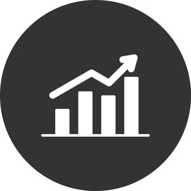 İş grafiği İstatistikler, basit web simgesi