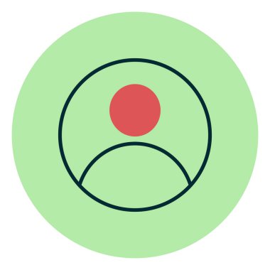 kullanıcı simgesi, vektör illüstrasyonu