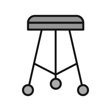 Dışkı simgesinin vektör illüstrasyonu