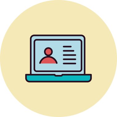 ícone de portfólio. ilustração vetorialPortföy simgesi. vektör çizim