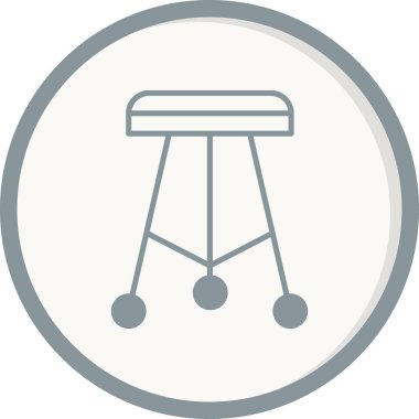 Dışkı simgesinin vektör illüstrasyonu