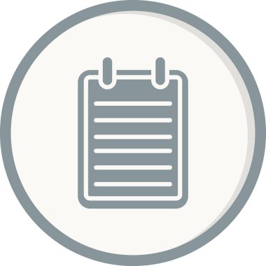 Hatırlatma. Web simgesi basit tasarım