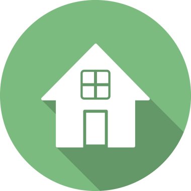 Ev simgesi vektör illüstrasyonu