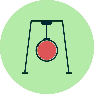 İp çekme ikonu vektör illüstrasyonuName