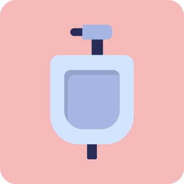 vektör idrar simgesi resimleme tasarımı