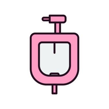 vektör idrar simgesi resimleme tasarımı