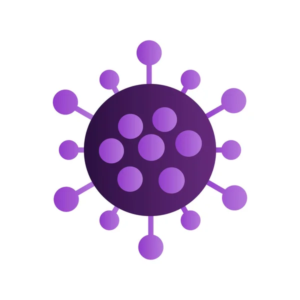 Virus Ikon Vektor Illustration — Stock vektor