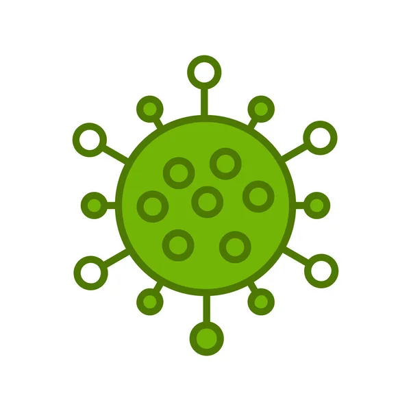 Virus Icon Vector Illustration — Stock Vector