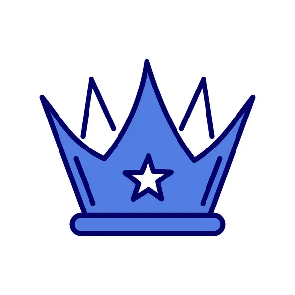 Crown Icon Vector Illustration — Stock Vector