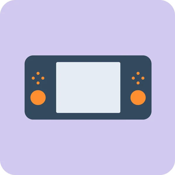 Game Pad Icon Vector Illustration — Stock Vector