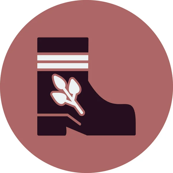 Shoes Icon Vector Illustration — Stock Vector