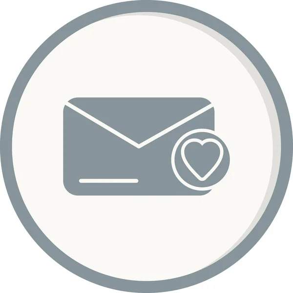 Envelope Vector Thin Line Icon — Stock Vector