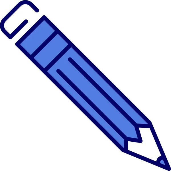 Ikona Tužky Vektorová Ilustrace — Stockový vektor