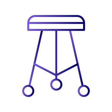Dışkı simgesinin vektör illüstrasyonu
