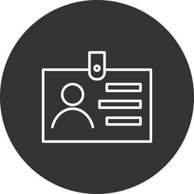 Kart simgesi, vektör illüstrasyonu