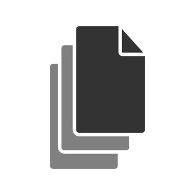 belge simgesi, illüstrasyon. düz tasarım biçimi.