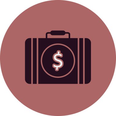 Evrak Dosyası ikon vektör illüstrasyonu