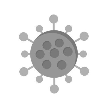 Virüs Simgesi, vektör illüstrasyonu