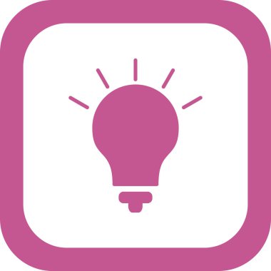 Fikir simgesi vektör illüstrasyonu