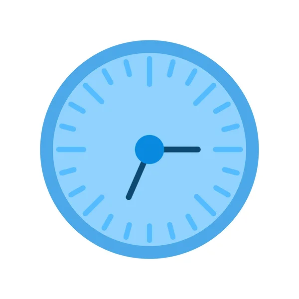 Wanduhr Web Symbol Einfache Illustration — Stockvektor