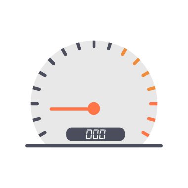 hız dometresi vektör illüstrasyonuName