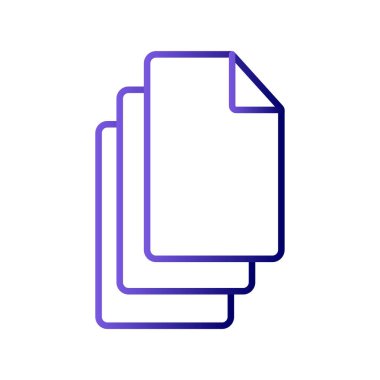 belge simgesi, illüstrasyon. düz tasarım biçimi.