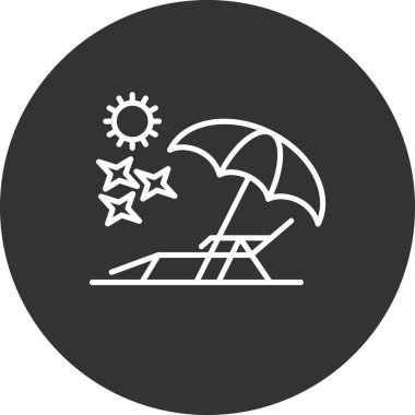 tembel simge vektör çizim