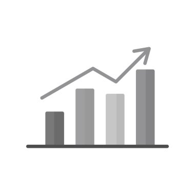 İş grafiği İstatistikler, basit web simgesi
