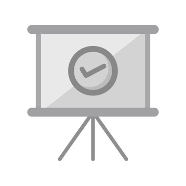 Keneli tahta. Web simgesi vektör illüstrasyonu