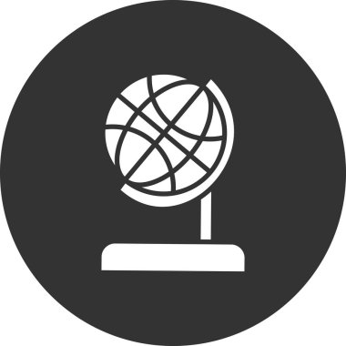 dünya simgesi, vektör illüstrasyonu, dünya logosu kavramı