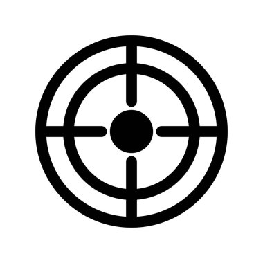 hedef simge vektör illüstrasyonu 