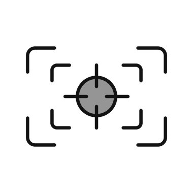 Focus 'un vektör illüstrasyonu