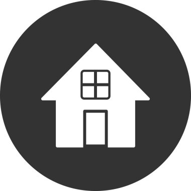 Ev simgesi vektör illüstrasyonu